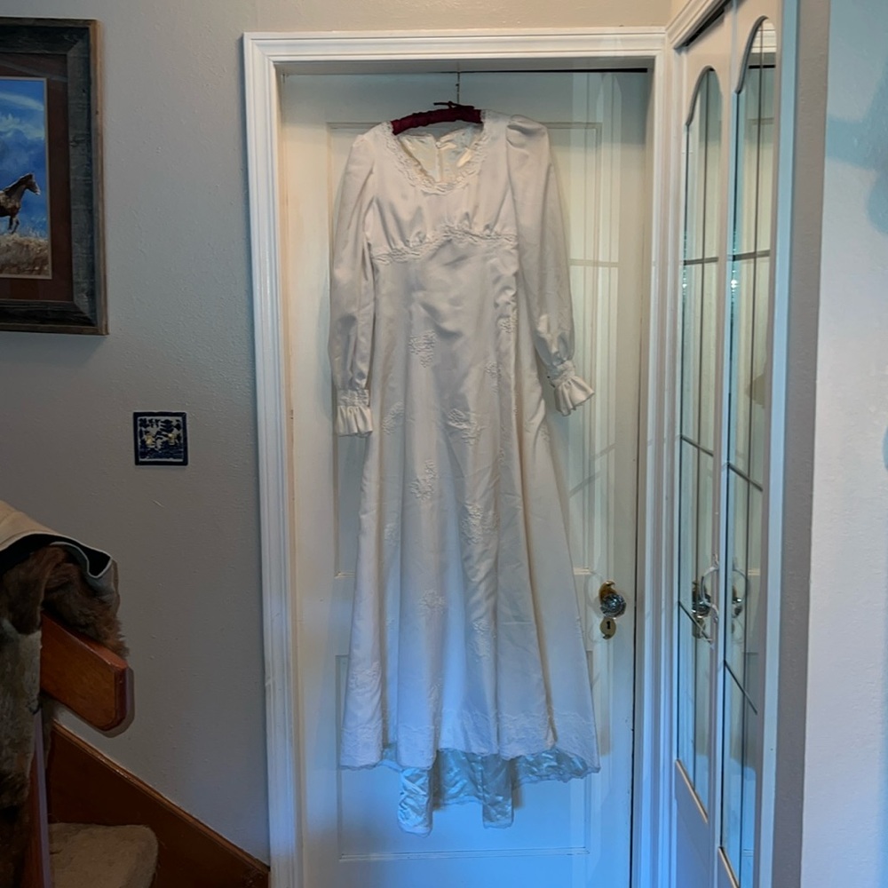 Vintage MCM Handmade wedding dress